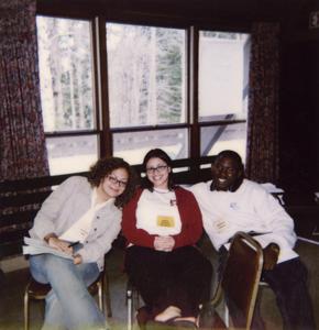 Participants at 2001 Student of Color Leadership Retreat.
