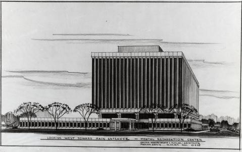 Waisman Center architectural drawing