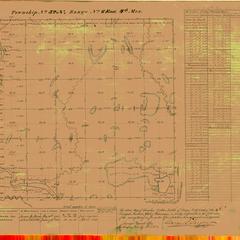 [Public Land Survey System map: Wisconsin Township 32 North, Range 06 East]