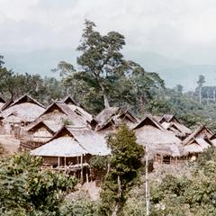 The Akha village of Houei Thu in Houa Khong Province