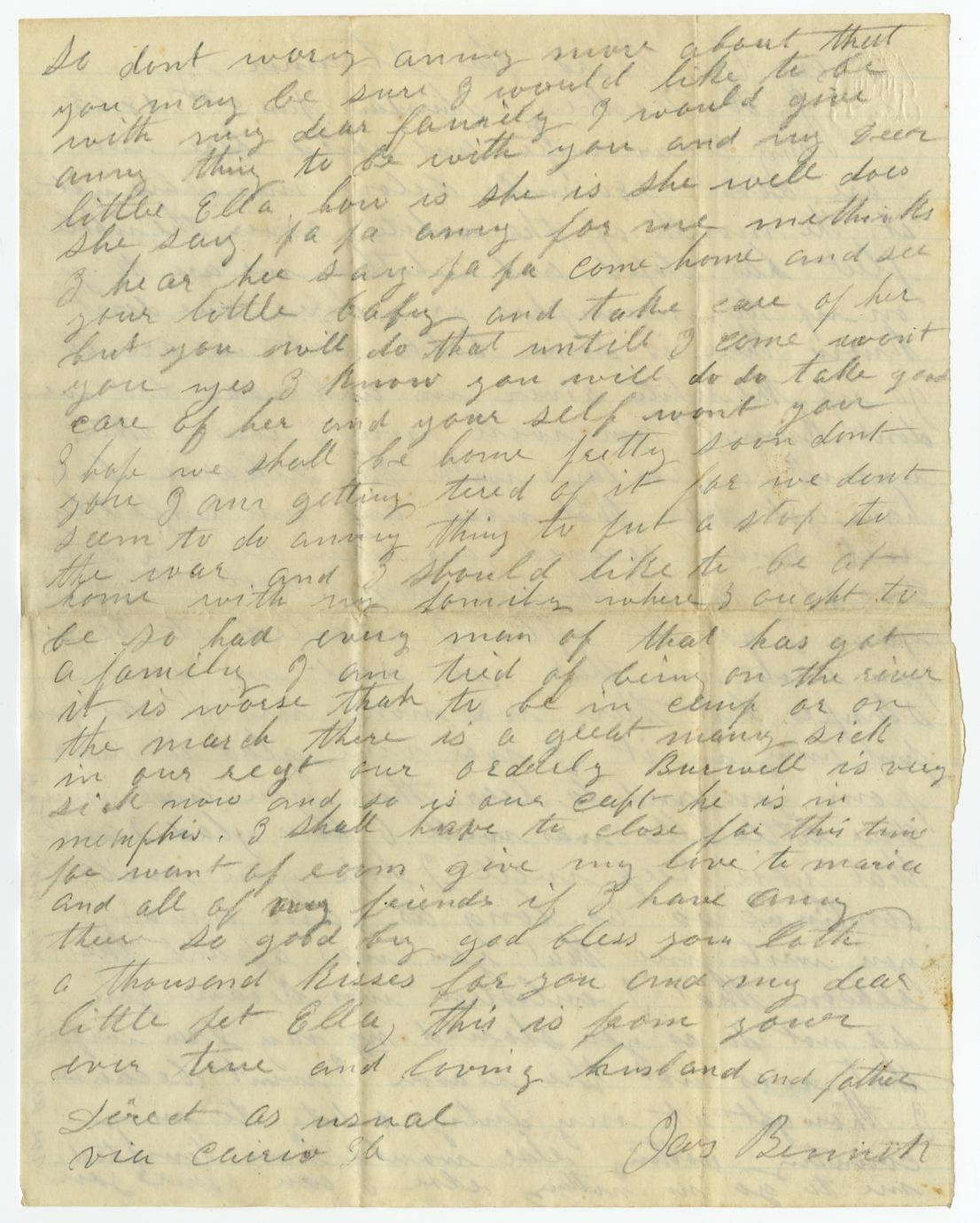 Letters, 1862-1863 - Full view - UWDC - UW-Madison Libraries