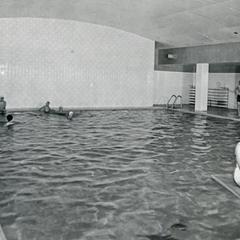Pool at Lowell Hall dormitory