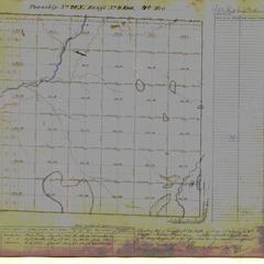 [Public Land Survey System map: Wisconsin Township 28 North, Range 09 East]
