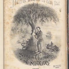 Meet me `neath the old elm tree : song with chorus