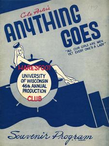 Haresfoot 'Anything Goes' program