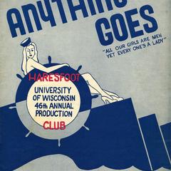 Haresfoot 'Anything Goes' program