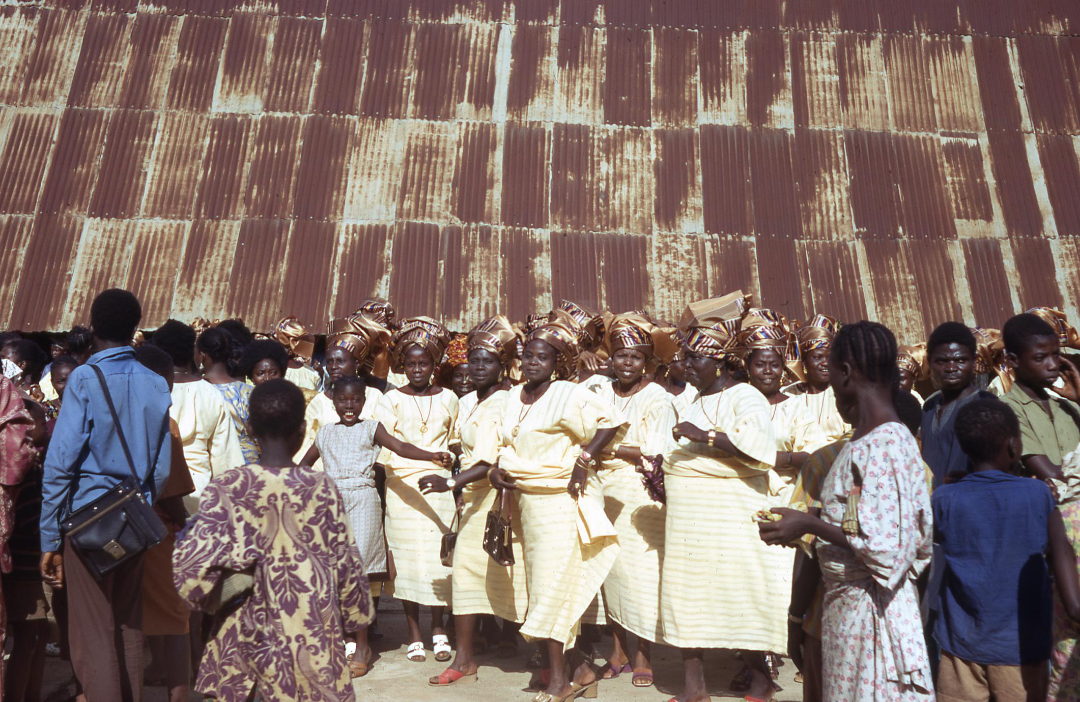 Women's Society at the installation of Oba Odo
