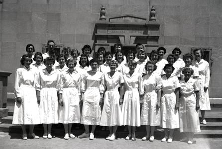 Occupational therapy class of 1952-1953