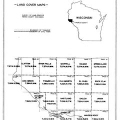Pierce County, Wisconsin, land cover maps