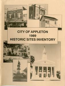 City of Appleton 1989 historic sites inventory