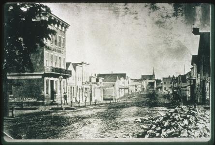 South 8th in 1870's