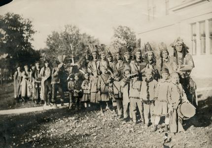 1916 Jubilee Pageant at Platteville Normal School