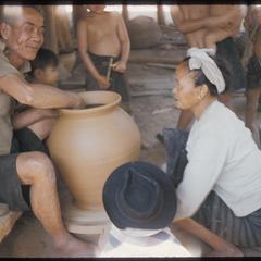 Pottery village : potter