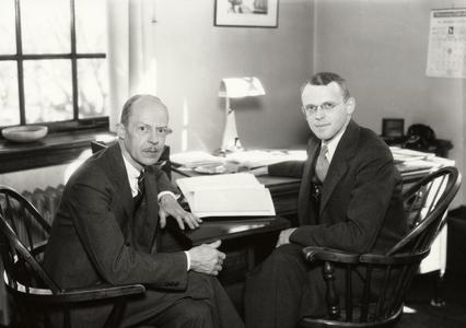 Porter Butts and Donald Halverson