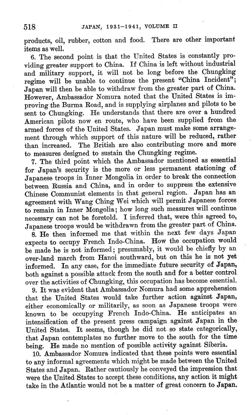 Papers Relating To The Foreign Relations Of The United States, Japan 