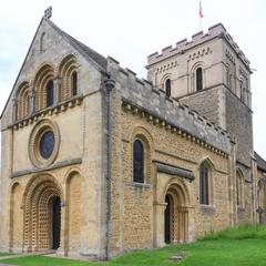 Iffley St Mary Church from the southwest