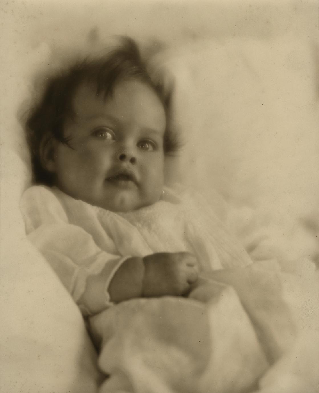 One of the Vincent children as an infant