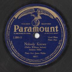 Nobody knows