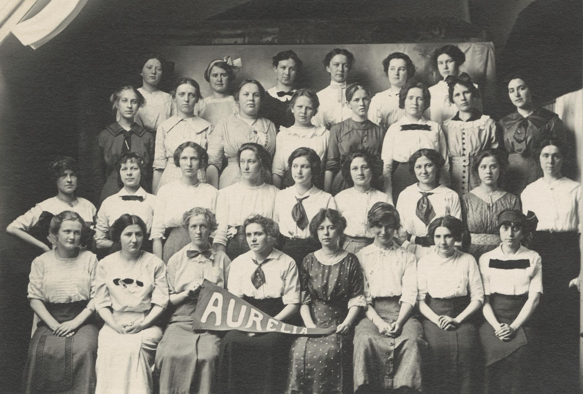 ‎Aurelia Literary Society, 19121913 UWDC UWMadison Libraries