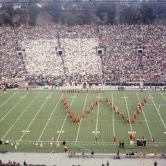 Wisconsin band at Rose Bowl halftime show