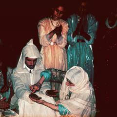 Bridegroom at Night Wedding in Khemisset