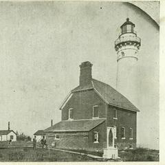 Outer Island Lighthouse, Apostle Islands, Lake Superior, Bayfield, Wis.