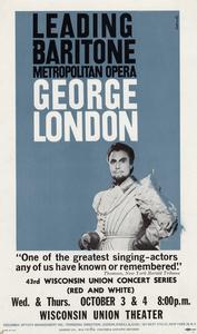 George London concert poster
