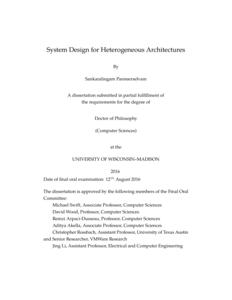 System Design for Heterogeneous Architectures
