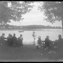 Silver Lake - August - people on seats
