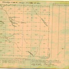 [Public Land Survey System map: Wisconsin Township 18 North, Range 05 West]