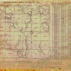 [Public Land Survey System map: Wisconsin Township 34 North, Range 17 West]
