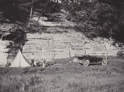 Camp at Dresbach spur