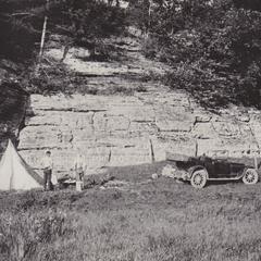 Camp at Dresbach spur