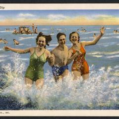 Bathing girls of 1937