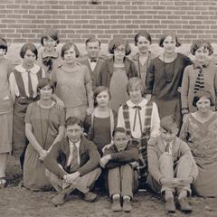 New Glarus High School senior class, 1926-27
