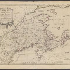 A new map of Nova Scotia, and Cape Britain