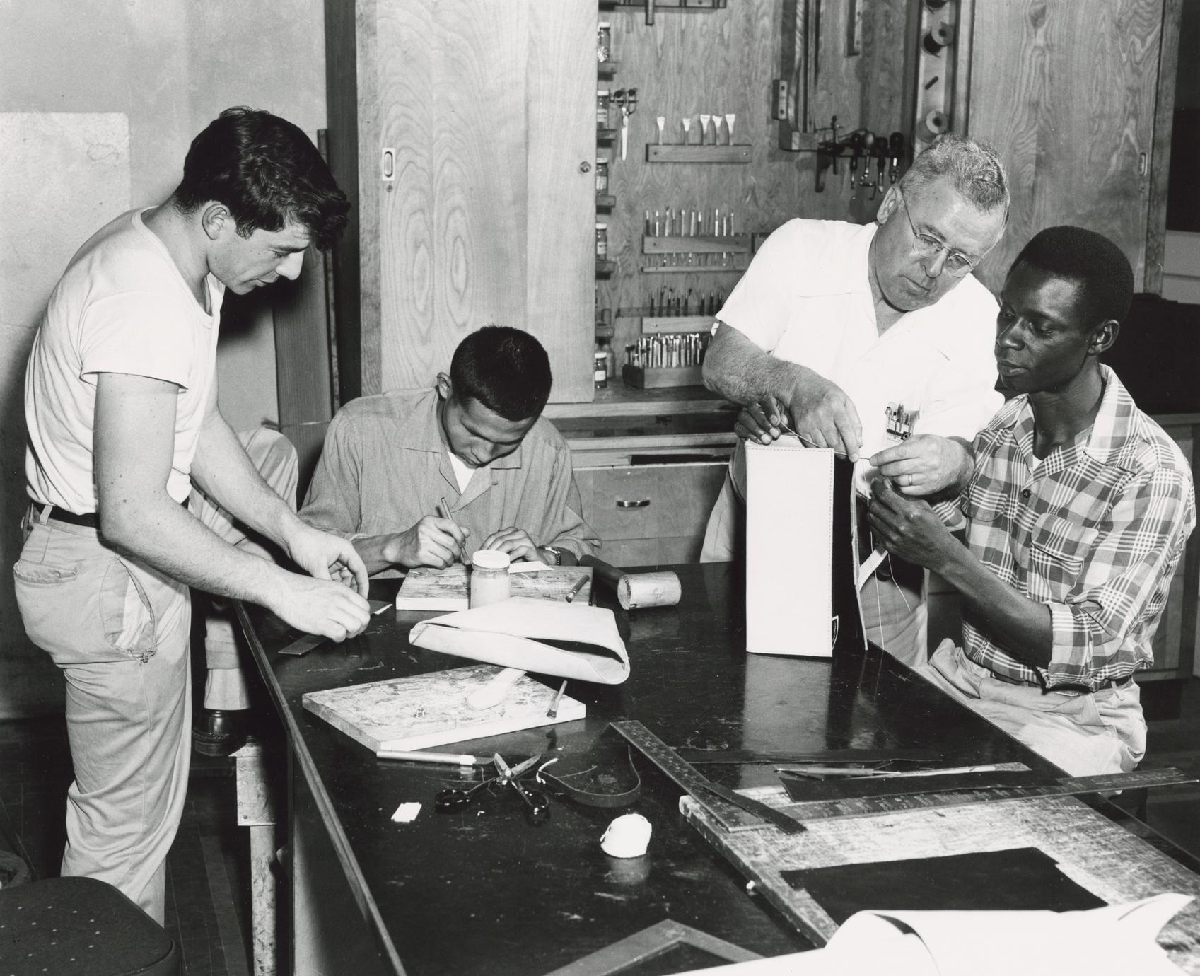 ‎Industrial arts class UWDC UWMadison Libraries