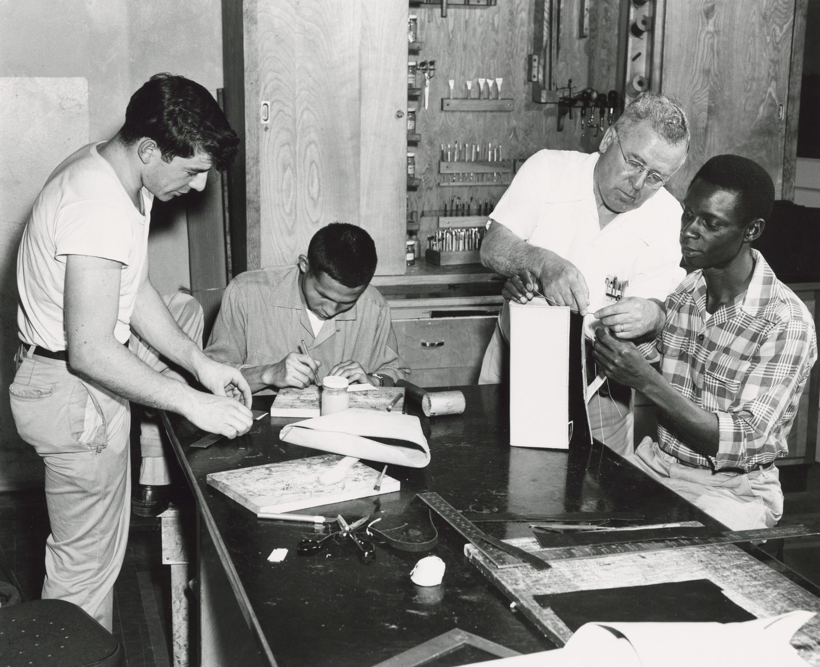 ‎Industrial arts class UWDC UWMadison Libraries