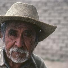 Vincent Gilberto, the "corn man" west of Toluca