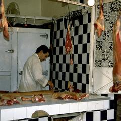 Butcher in Marrakech Medina