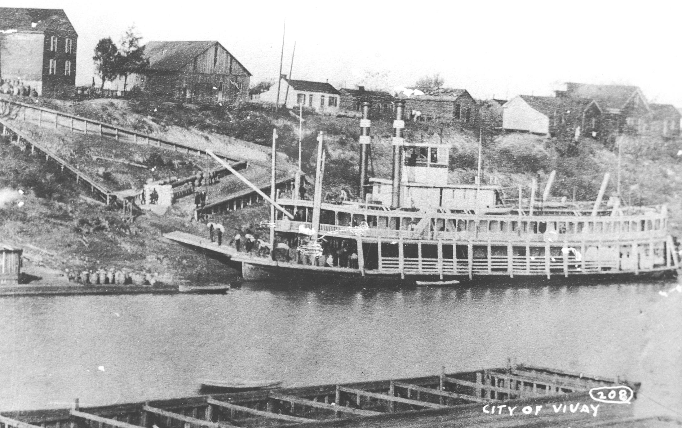 ‎City of Vevay (Packet, 1884?) UWDC UWMadison Libraries