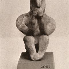 Ancient Primate Sculpture