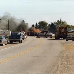 Tennyson tanker fire