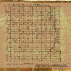 [Public Land Survey System map: Wisconsin Township 46 North, Range 03 West]