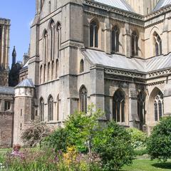 Wells Cathedral exterior southwest transept