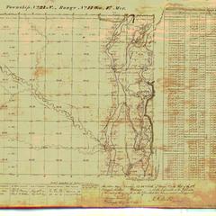 [Public Land Survey System map: Wisconsin Township 24 North, Range 14 West]