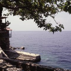 View of the dock at Gregoriou