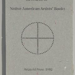 In search of Native American artists' books