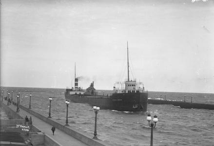 Chester A. Congdon in the Duluth Ship Canal