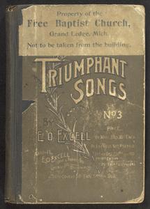 Triumphant songs, no. 3